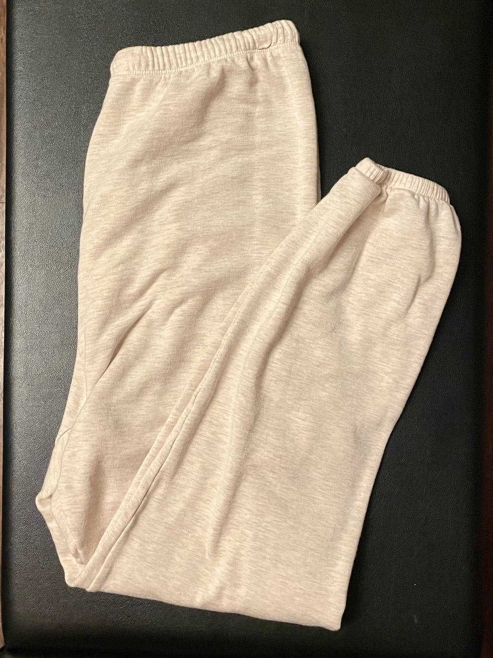 aerie Cream Baggy Drawstring Joggers